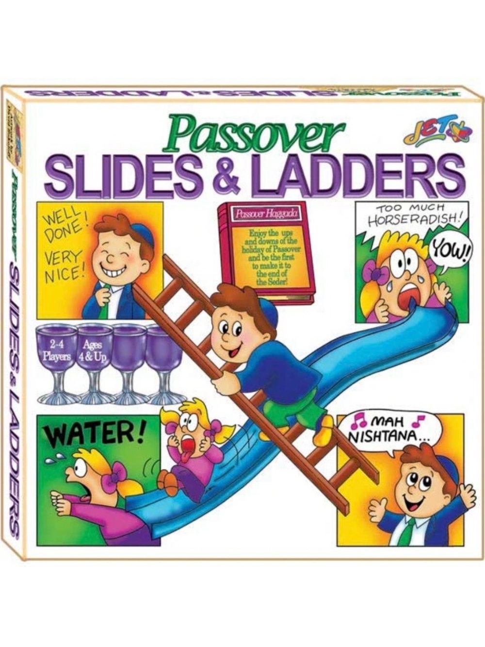 Passover Slides & Ladders Board Game